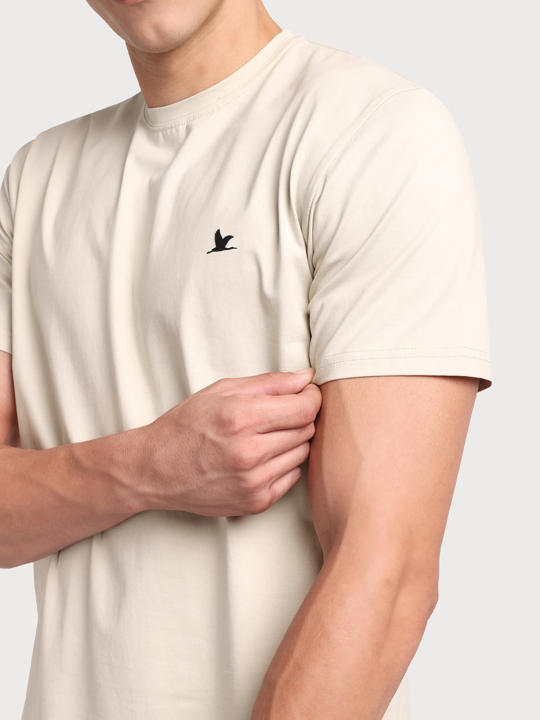 Nova Neck Tshirt Cream