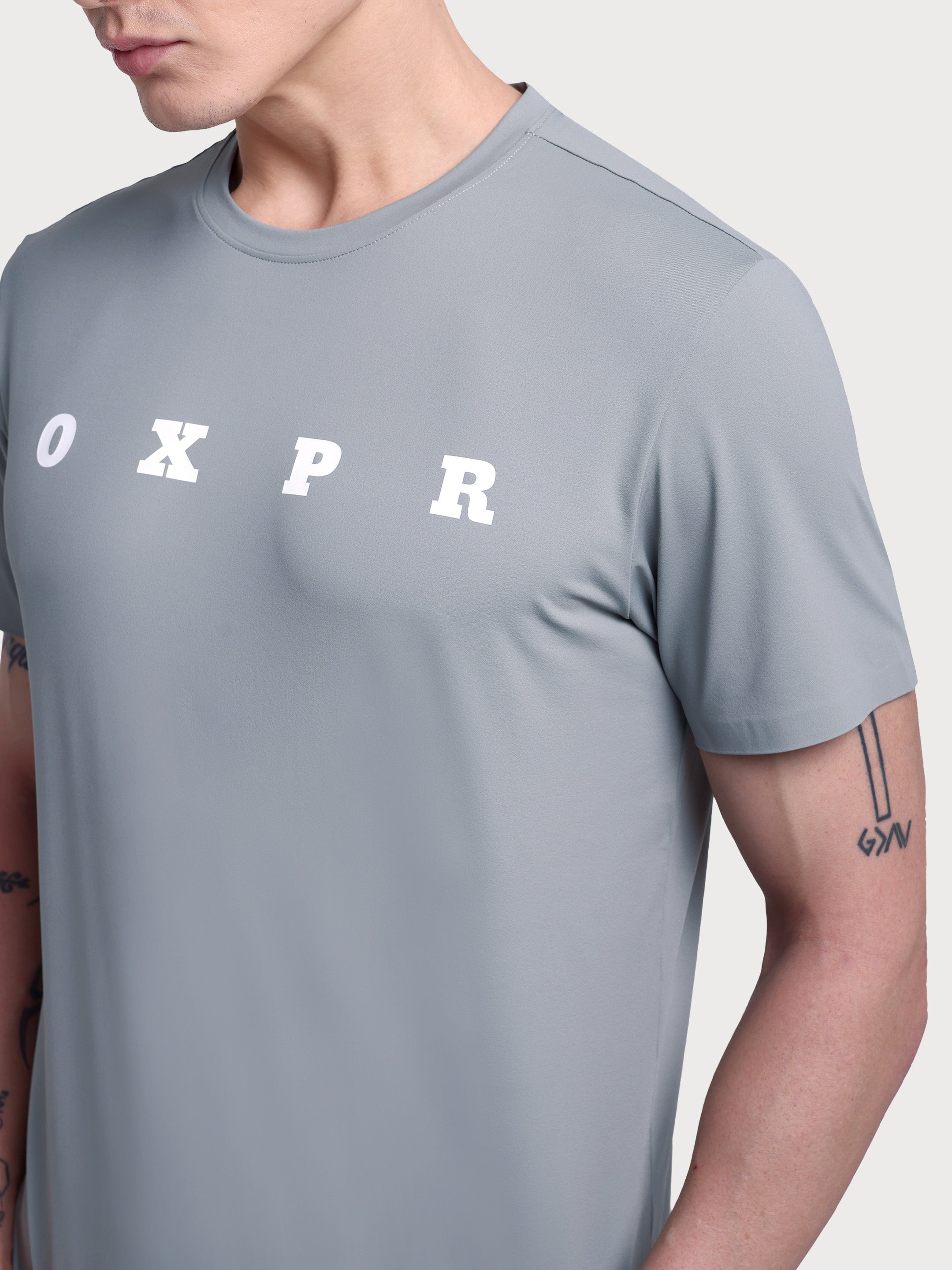 FlexFit Tee Dark Grey