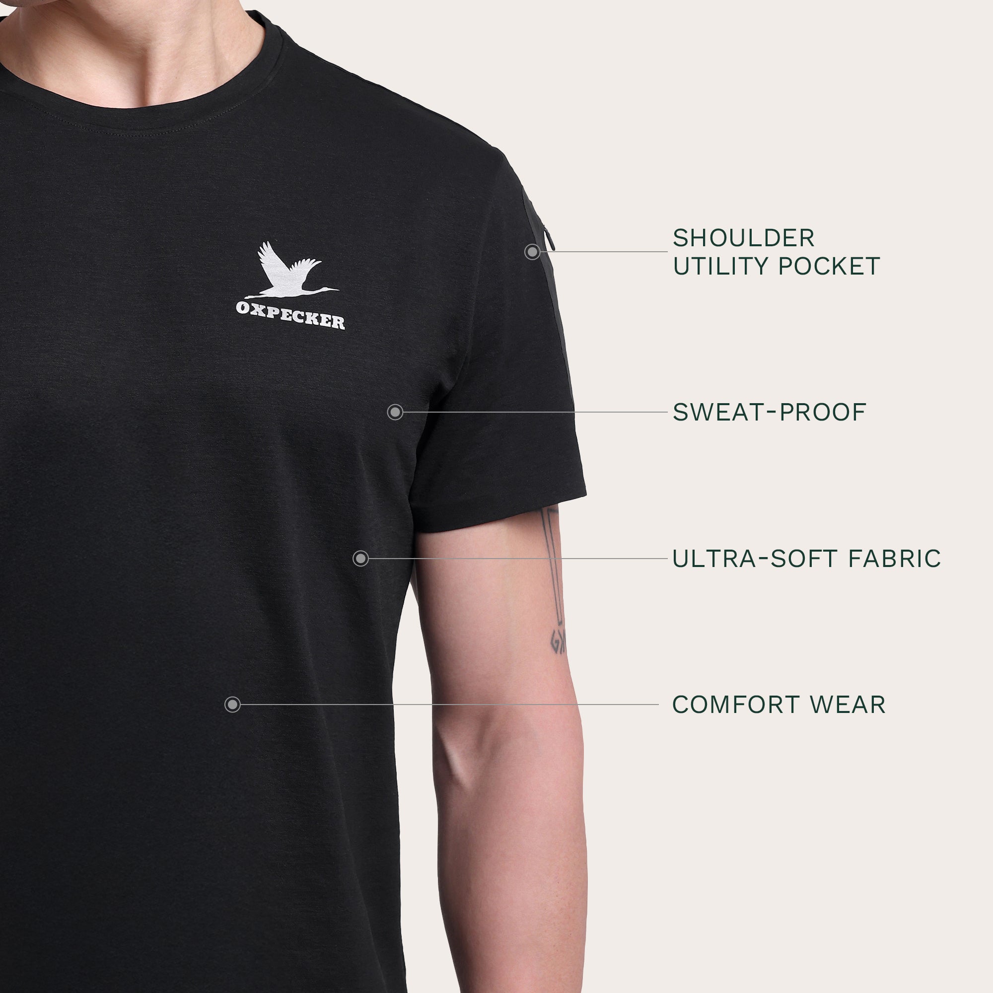 SoftCore Tee Black