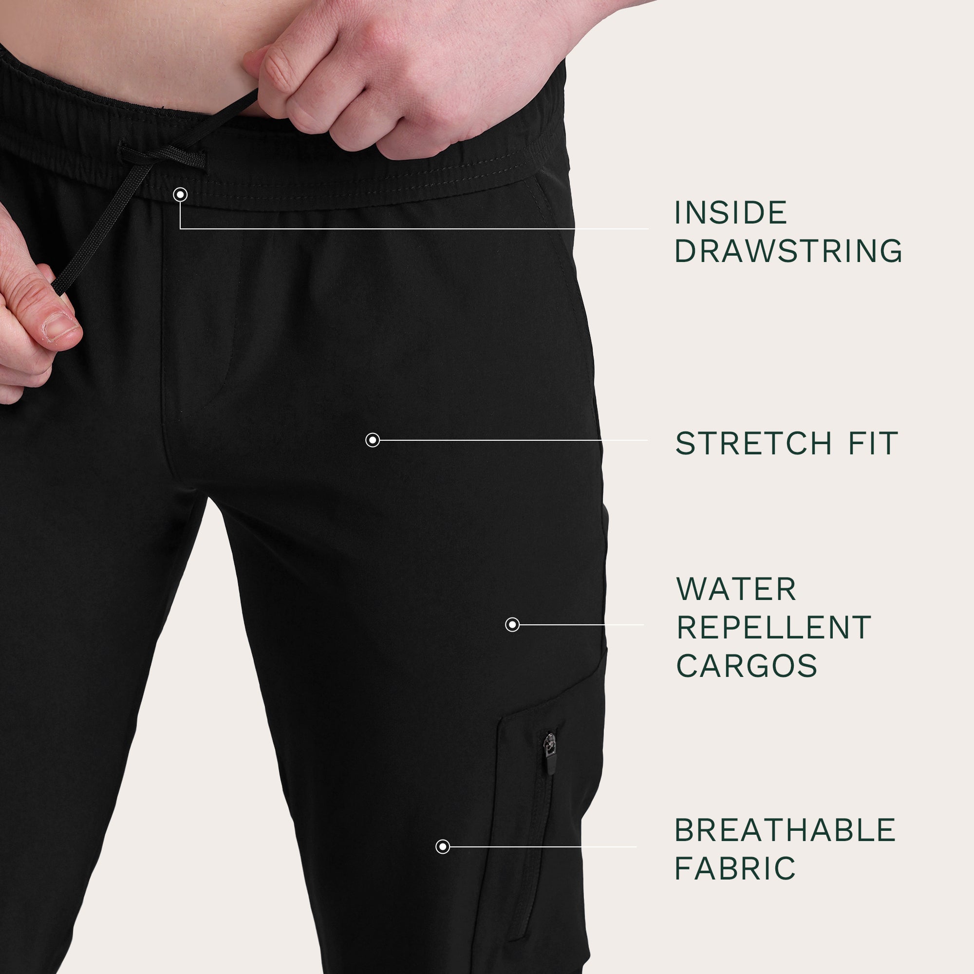 AeroForce Cargos Black