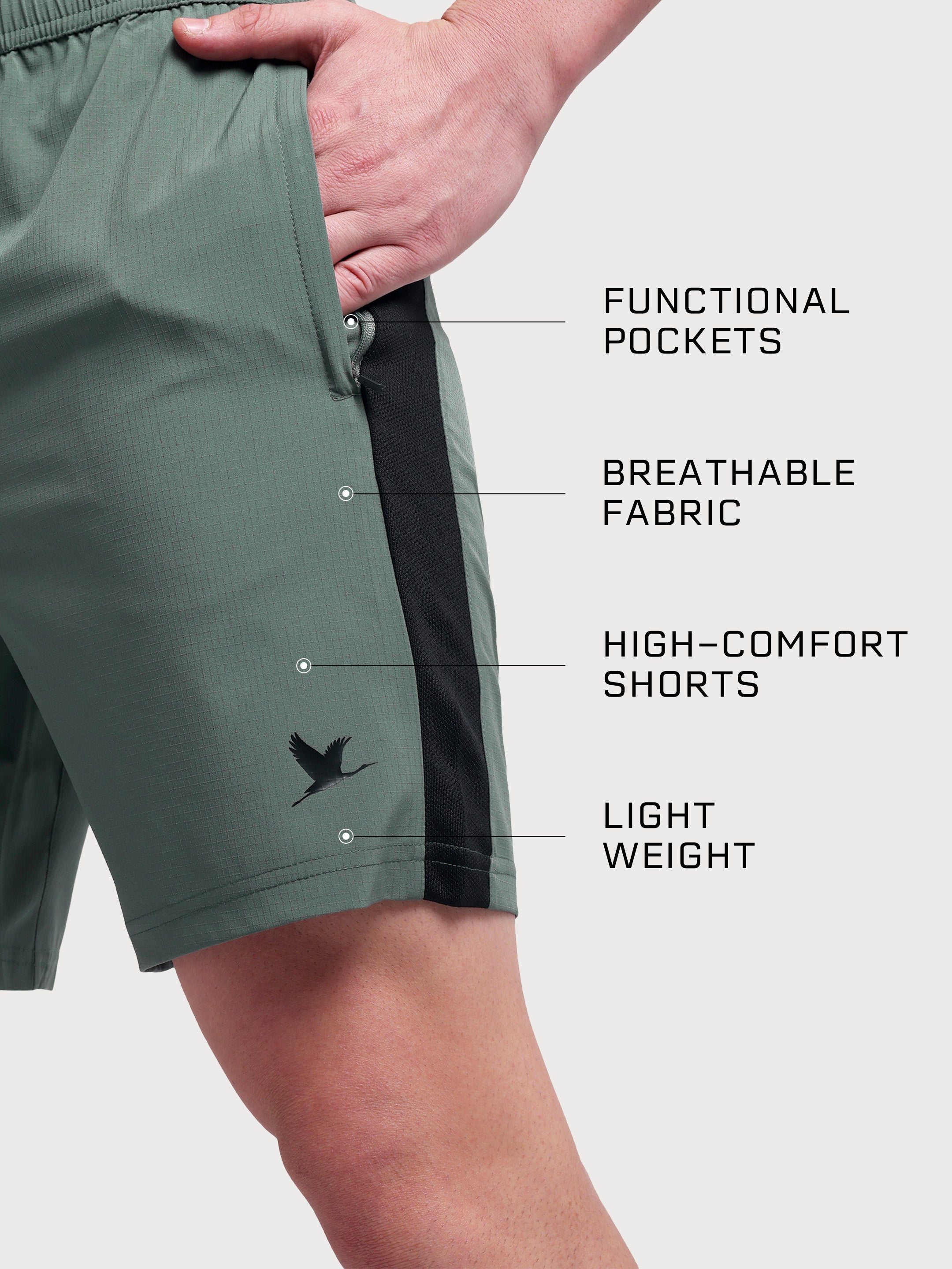 Vital Core Shorts Pista Green