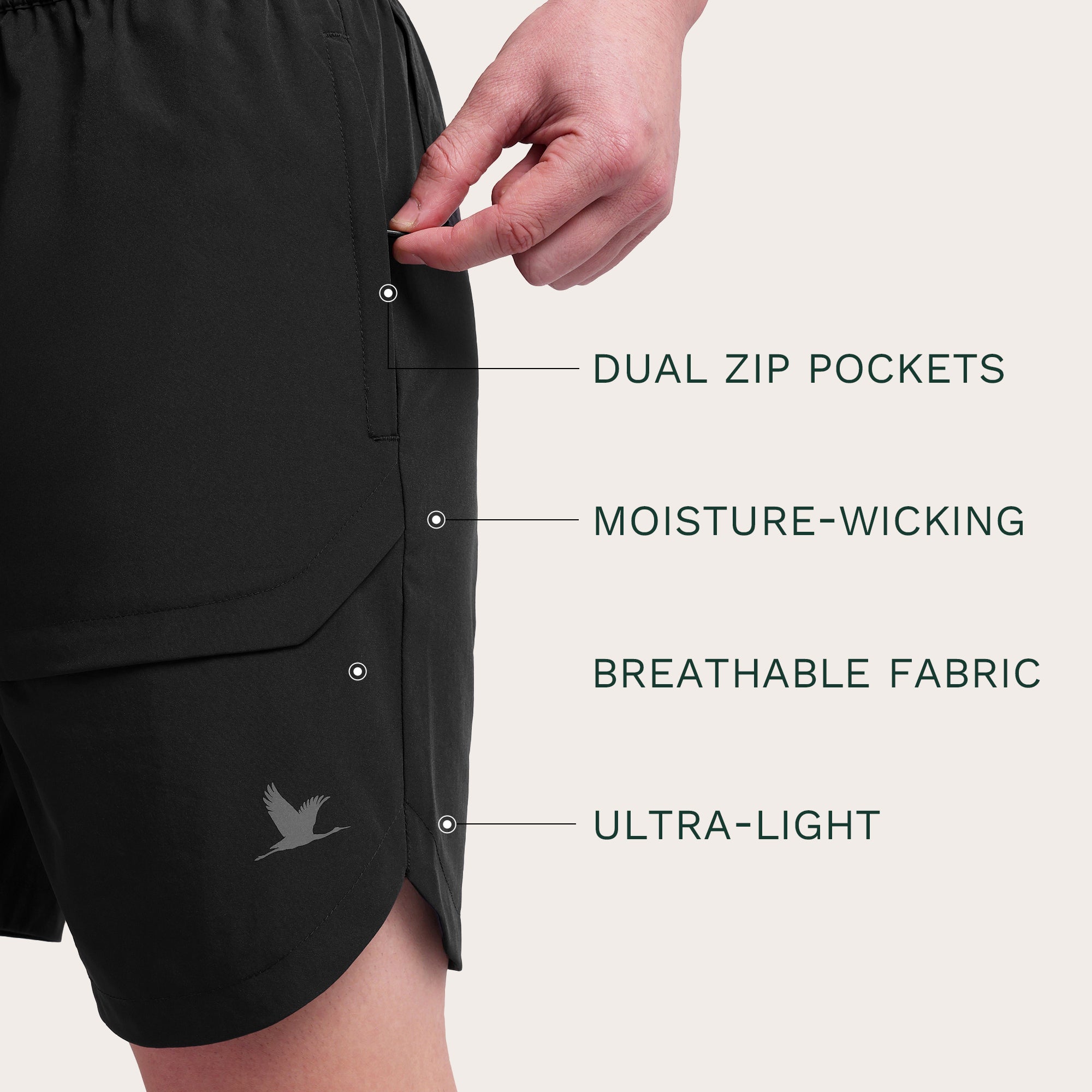 Flex Forge Shorts Dark Grey