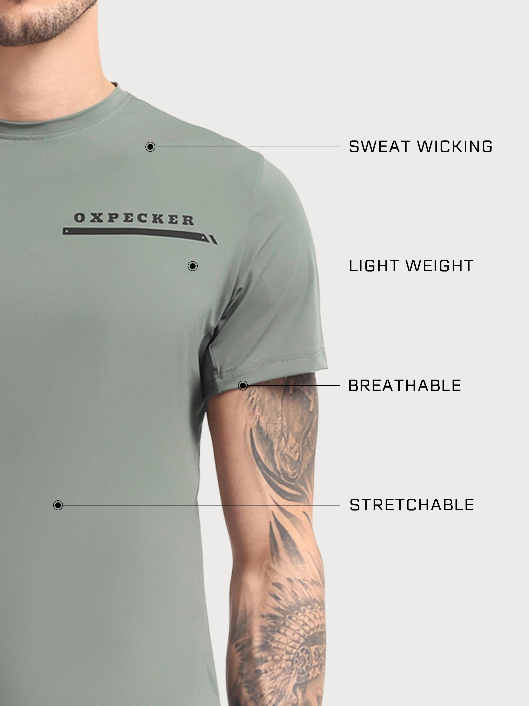 Swift Dry Tee Dark Gray