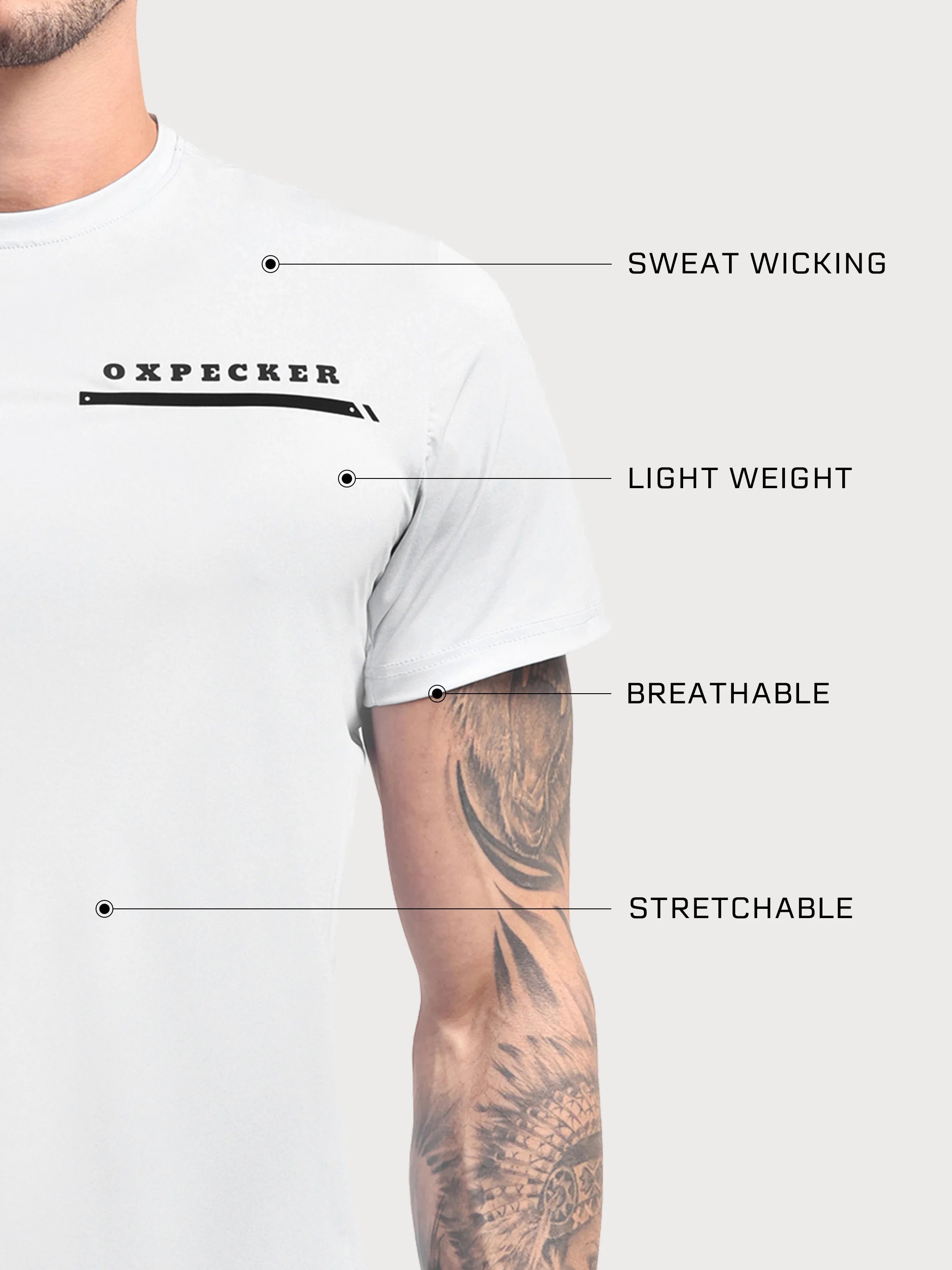 Swift Dry Tee Gray
