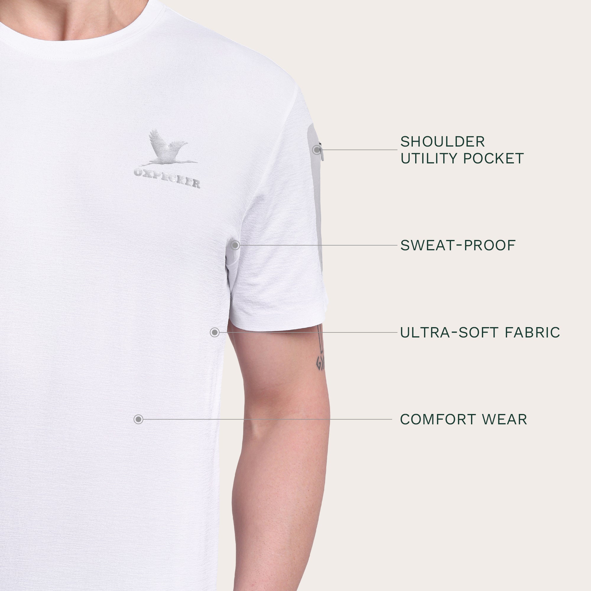 SoftCore Tee White
