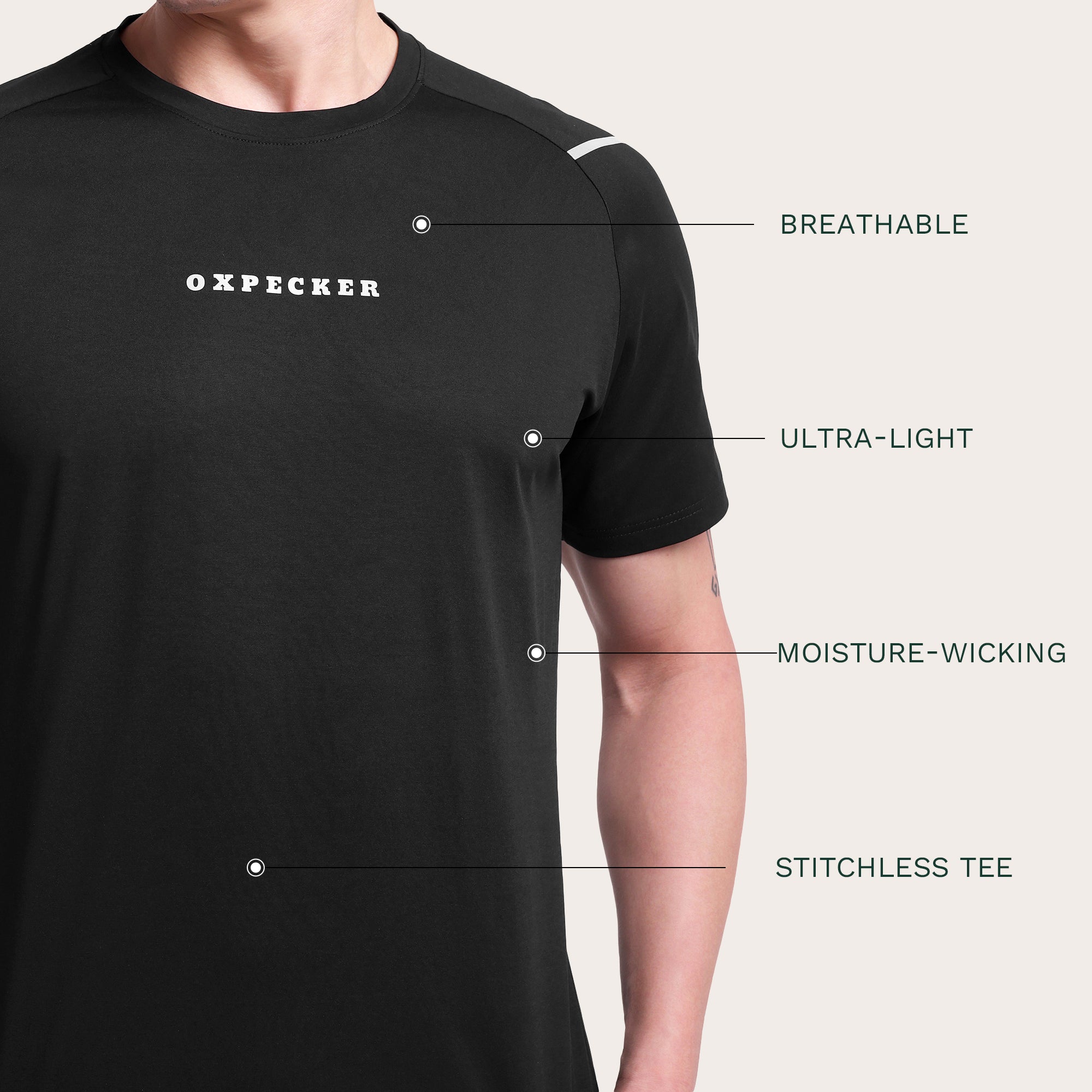 HypeWave Tee Black