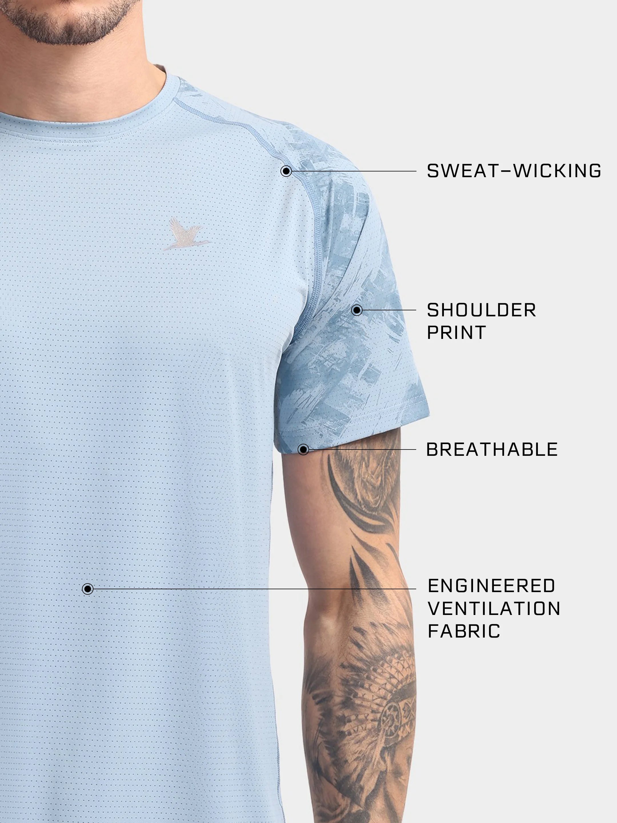 Ironpulse Tee Blue