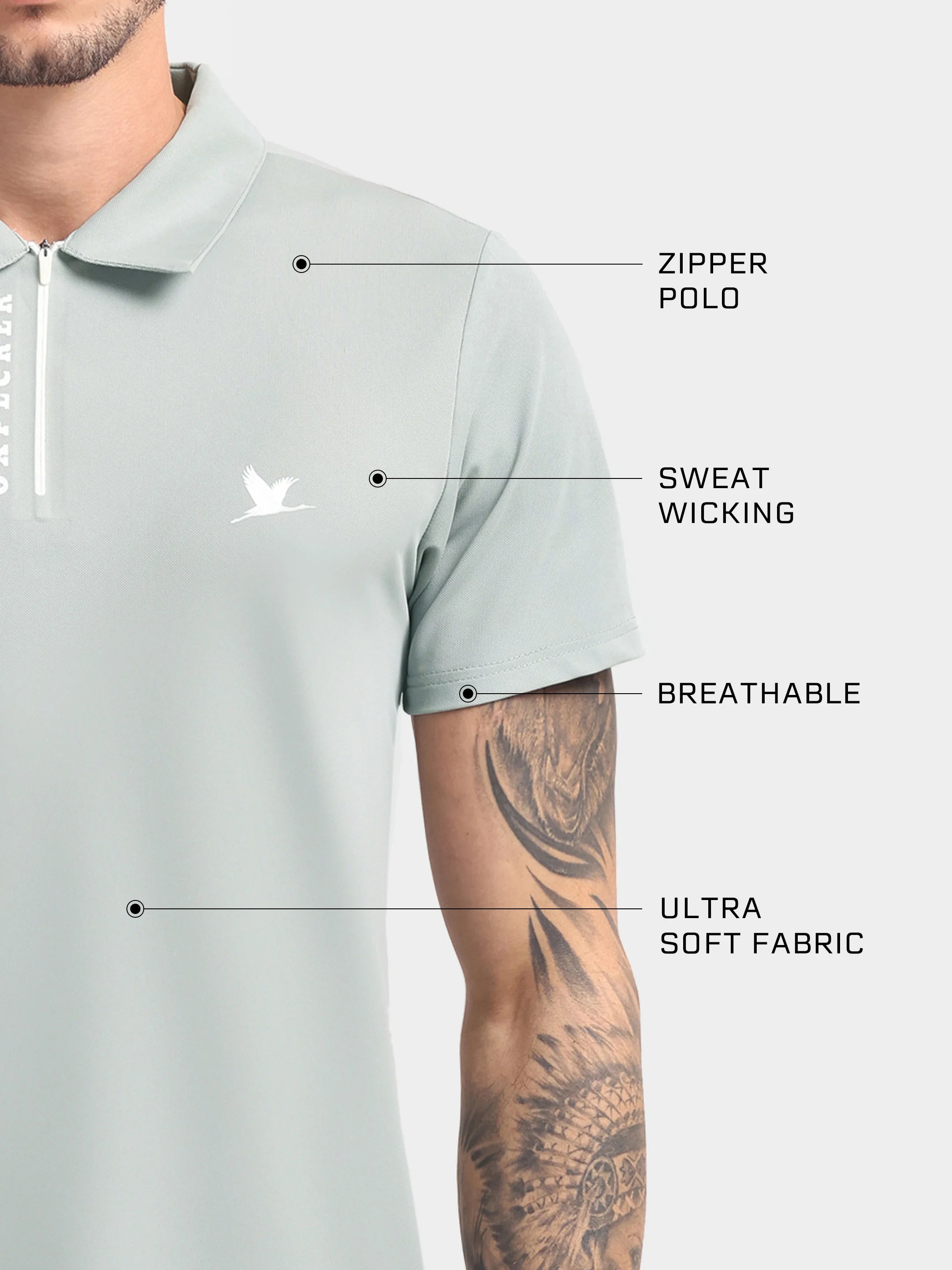 Momentum Polo Light Green