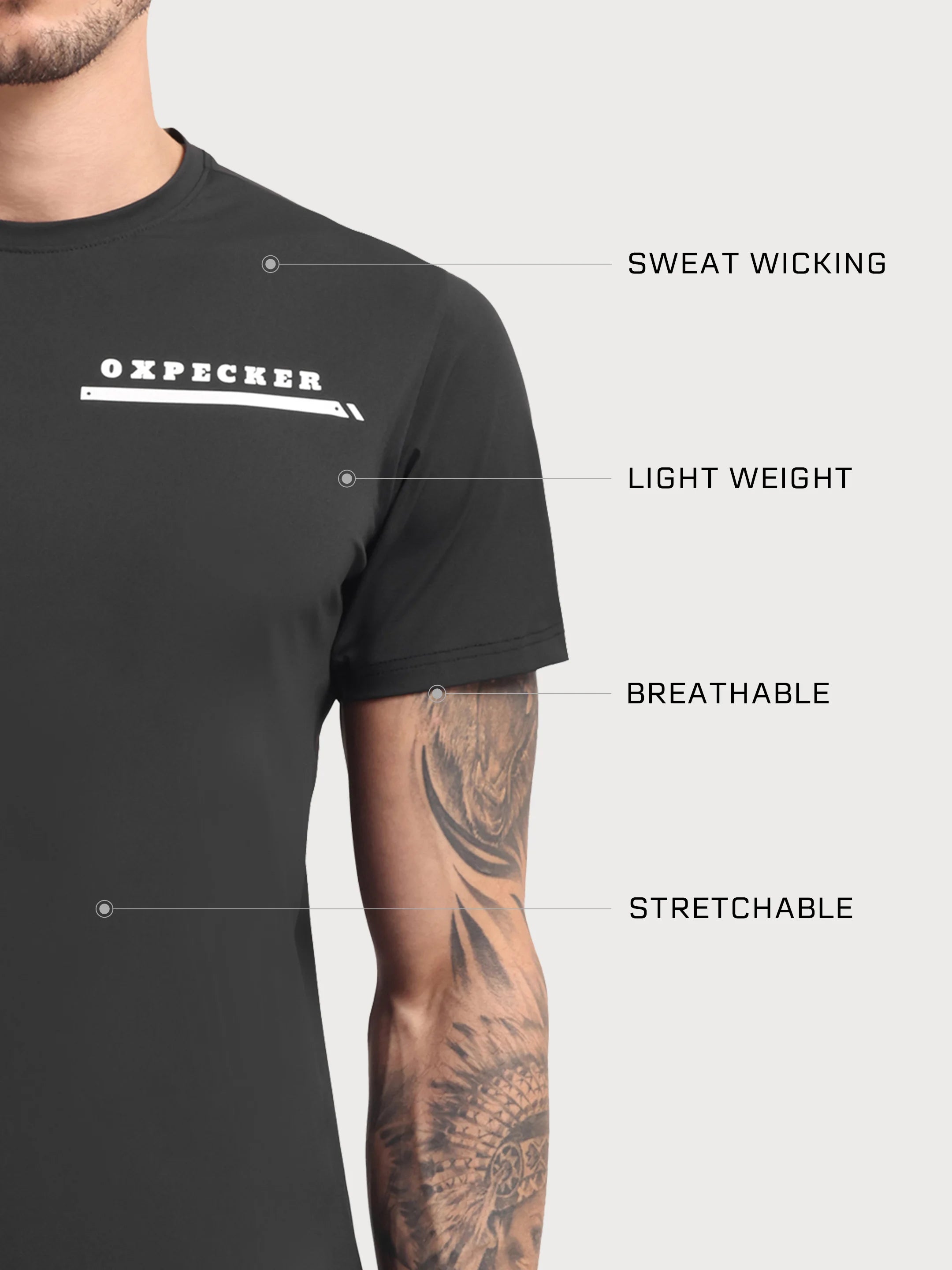 Swift Dry Tee Black