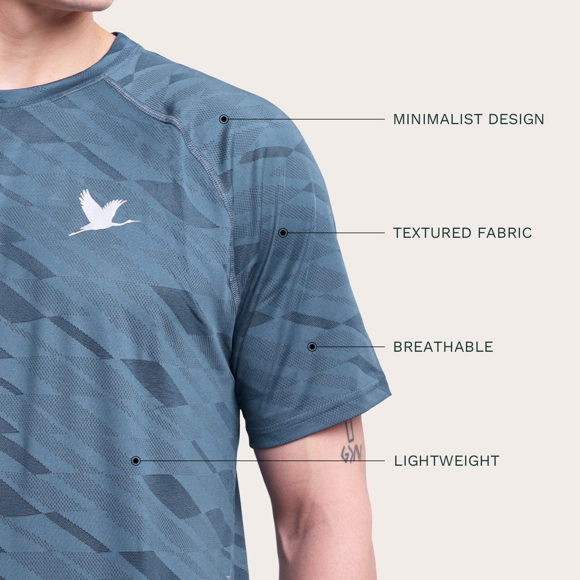 Drift Culture Tee Navy Blue