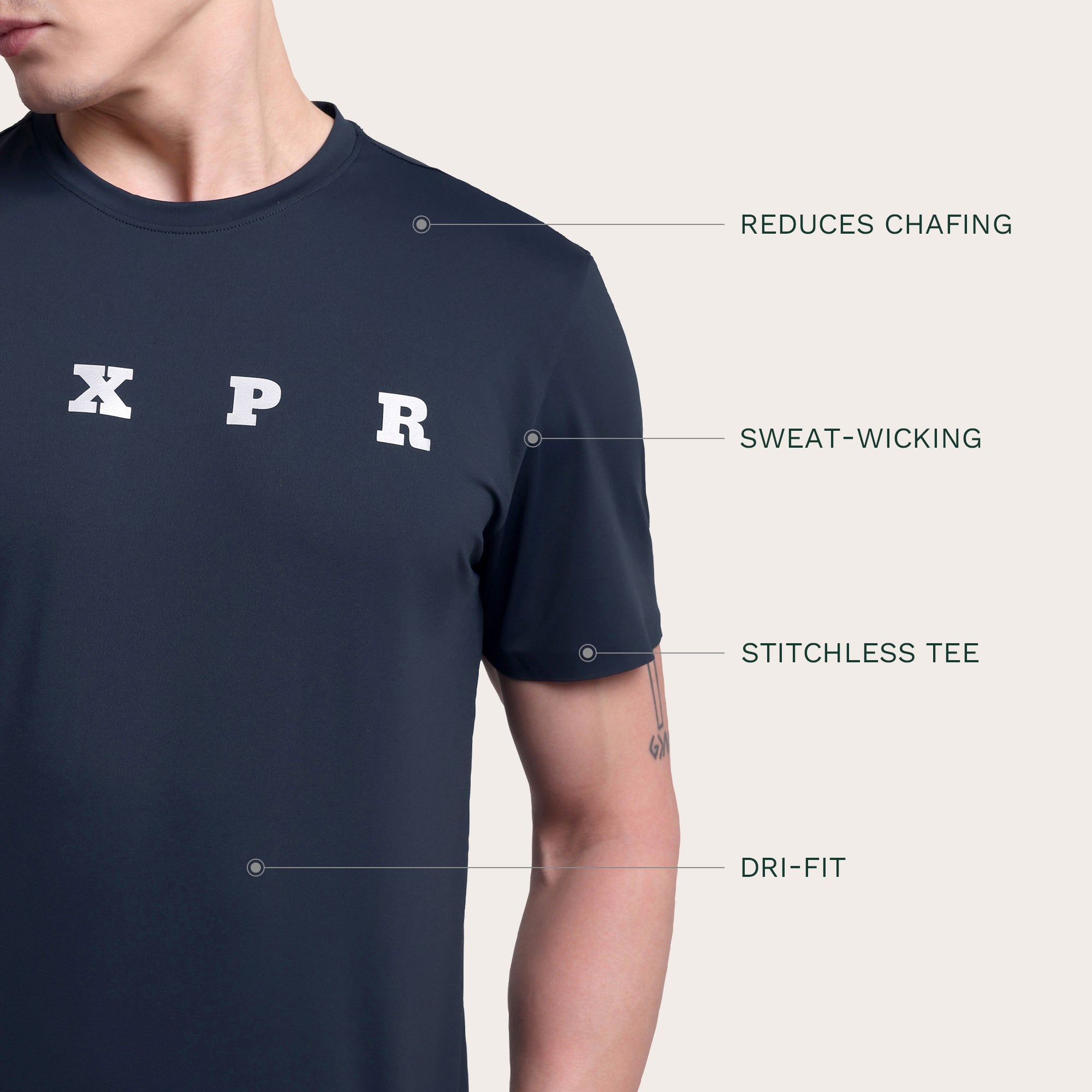 FlexFit Shirt Navy Blue