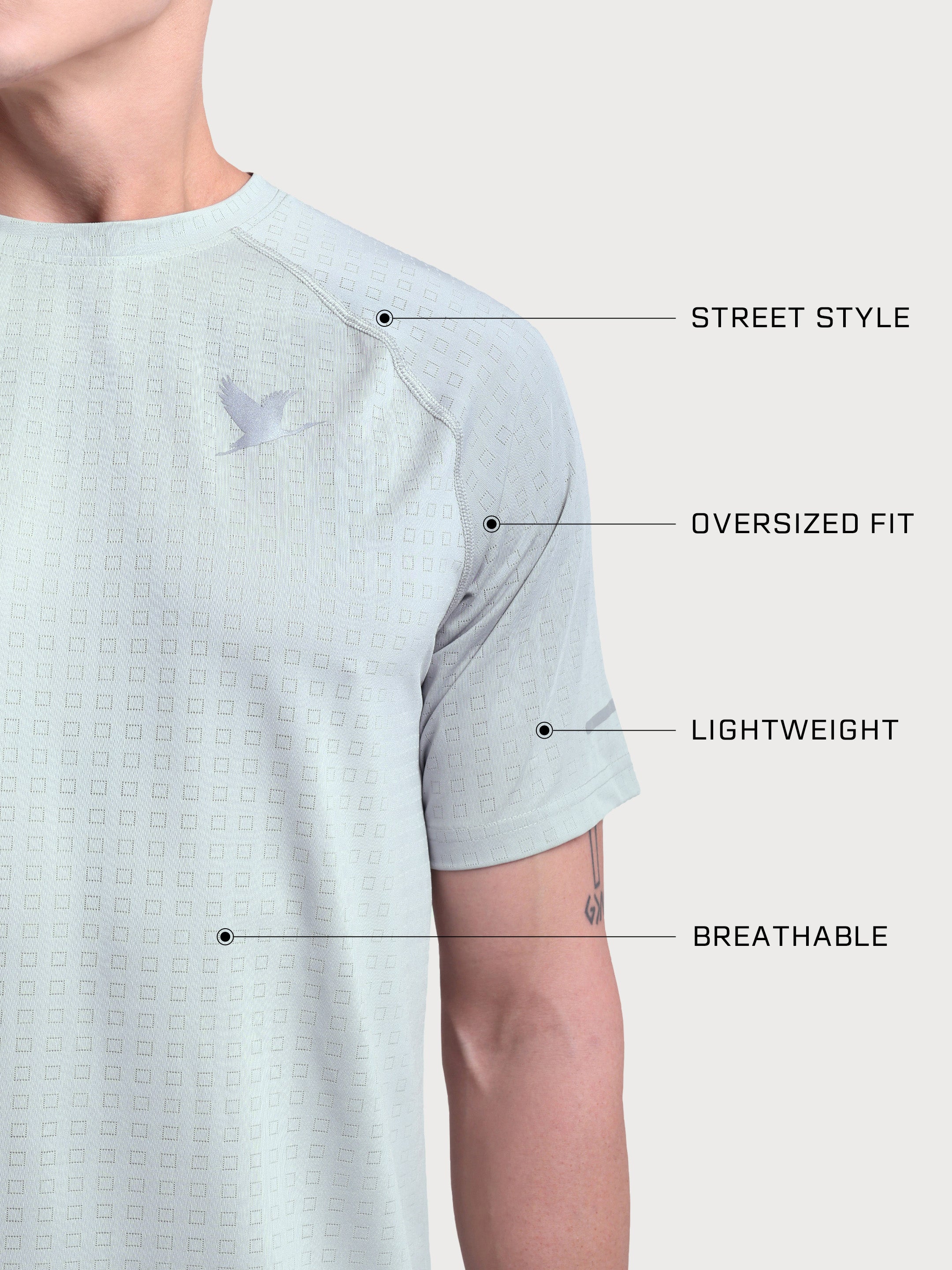 StreetPulse Tee Light Grey