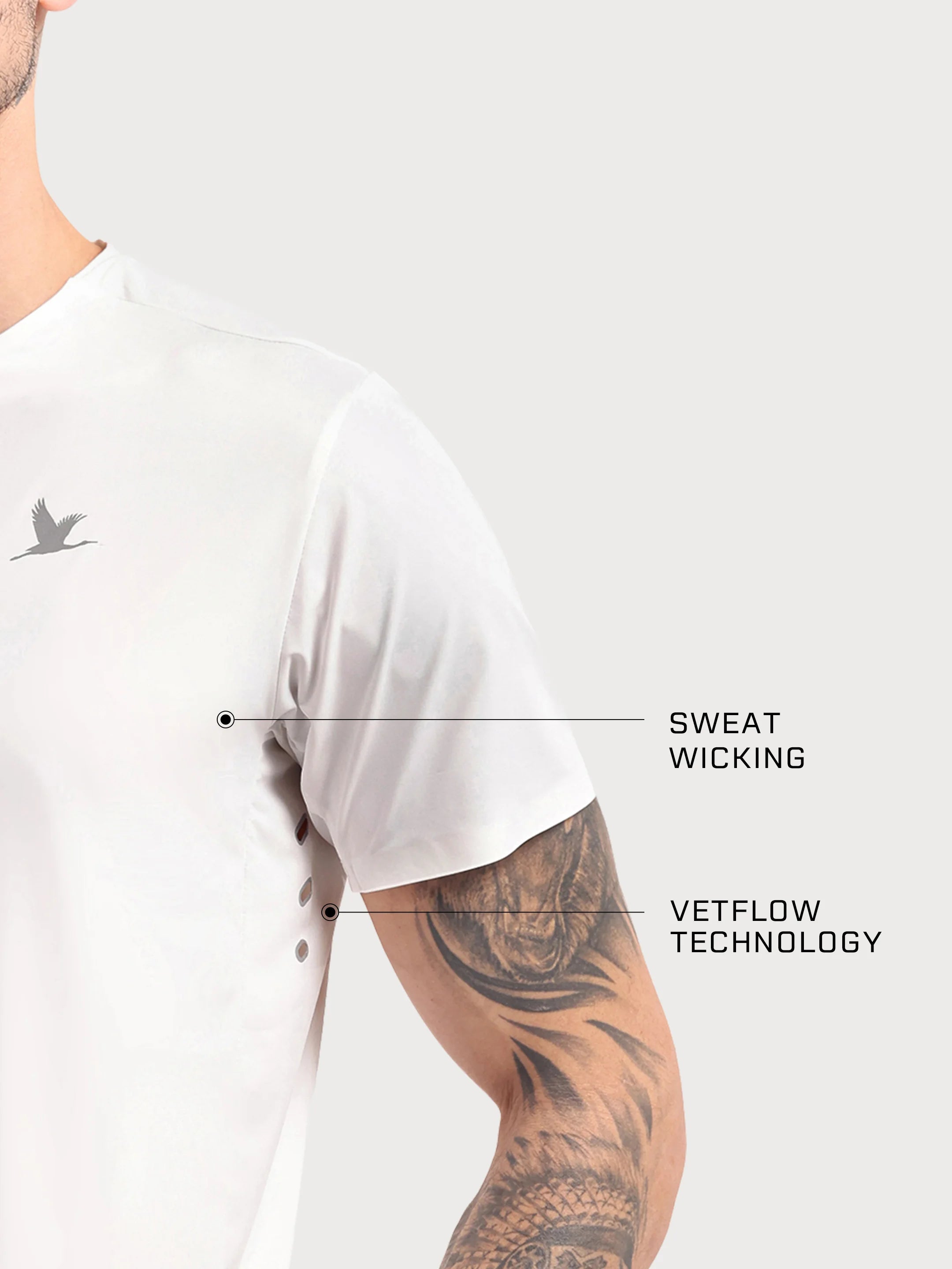Muscle Forge Tee White