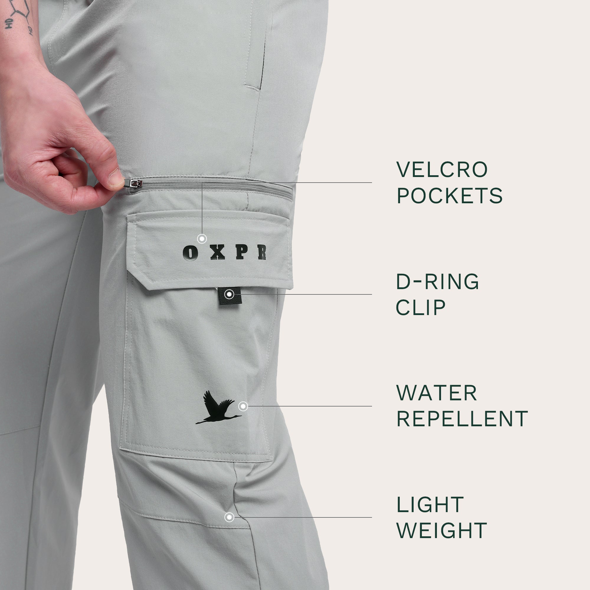 TerraTrek Cargo Grey