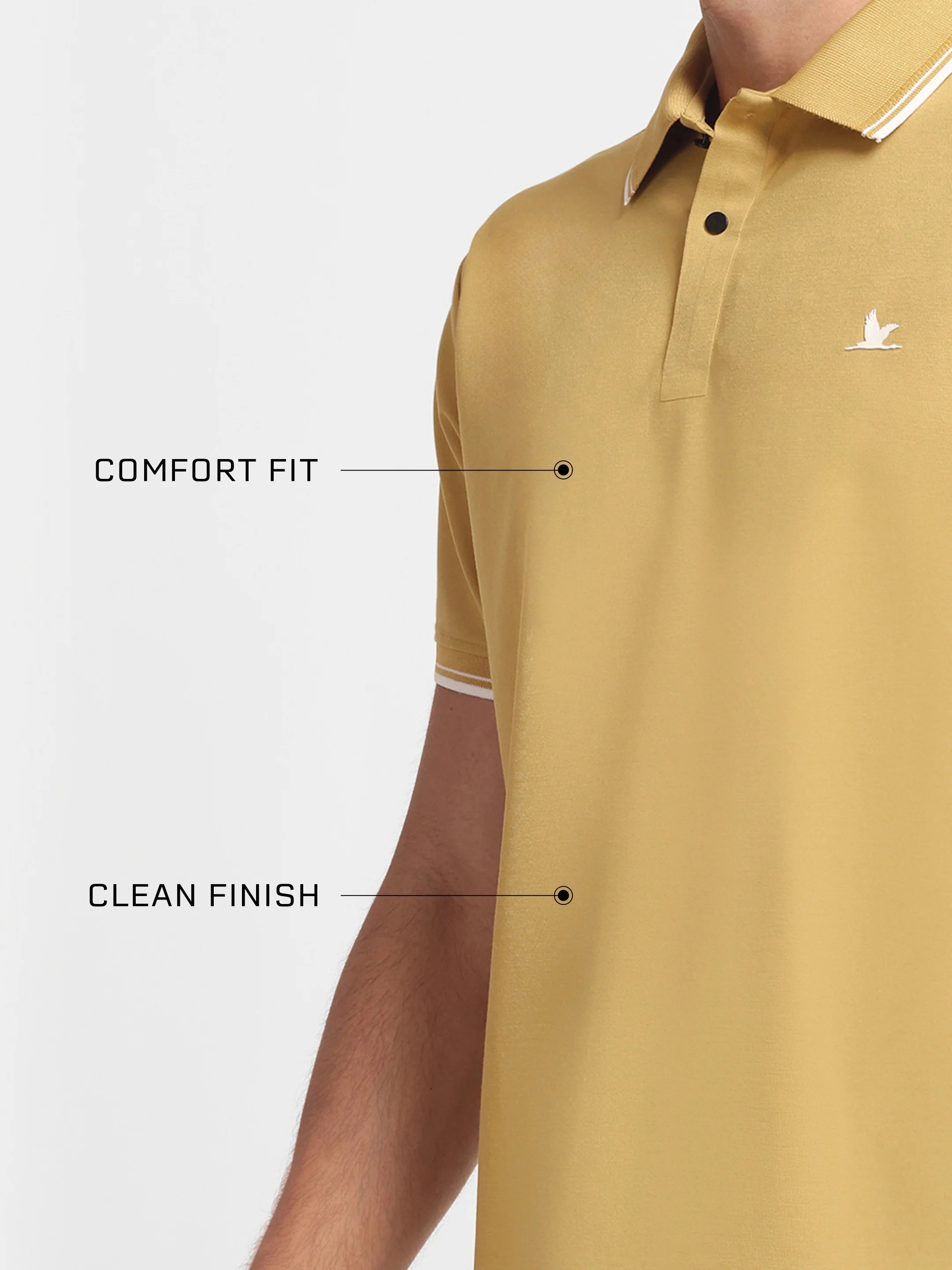 Crown Edge Polo Bottle Golden