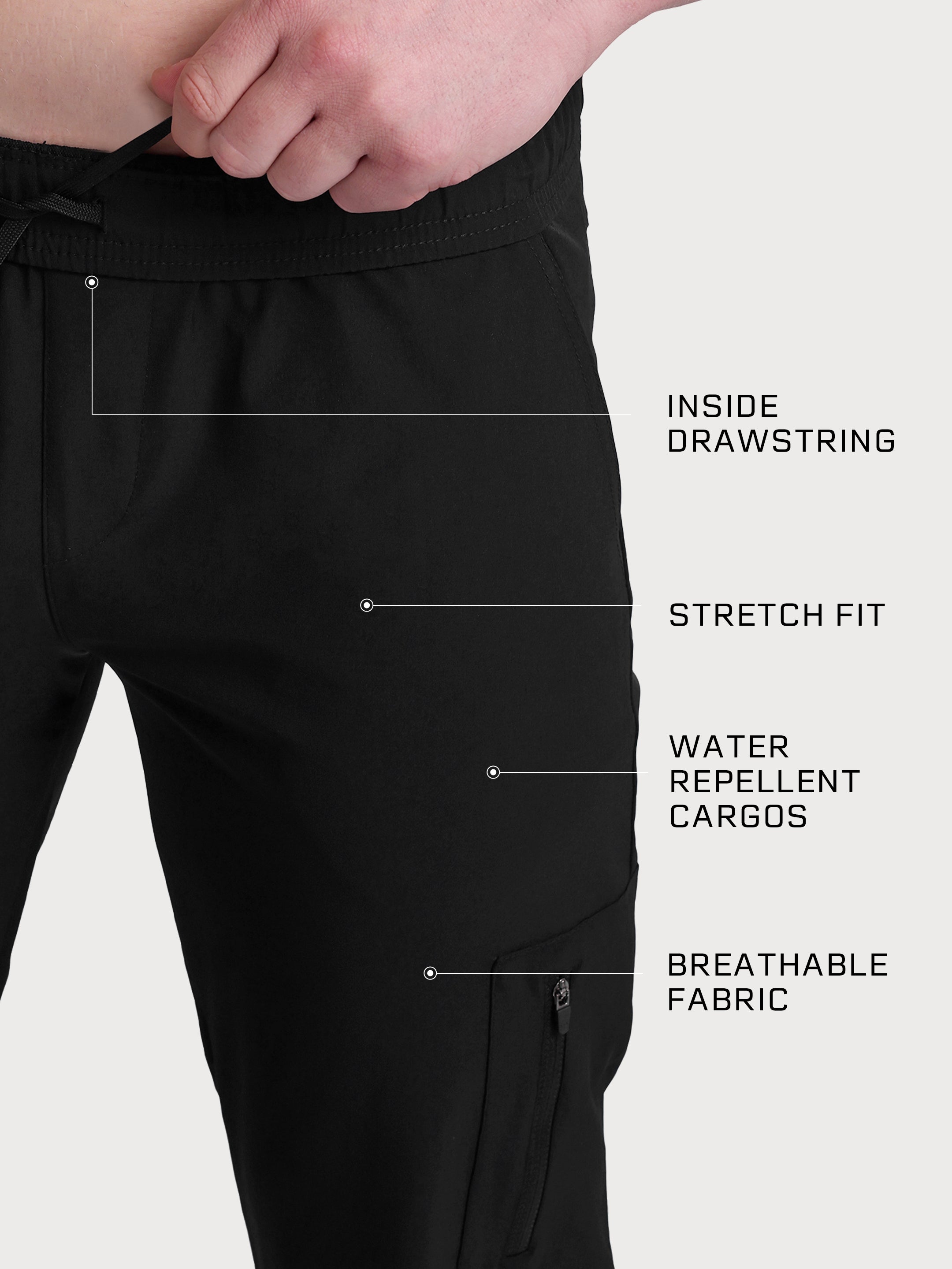 AeroForce Cargos Black