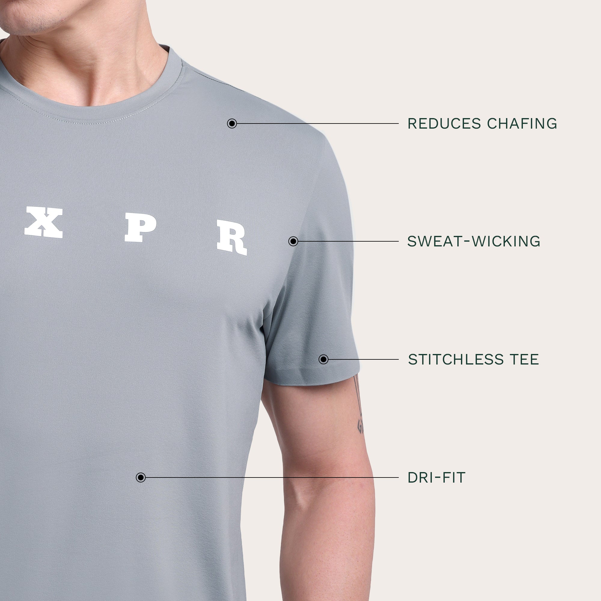 FlexFit Shirt Dark Grey