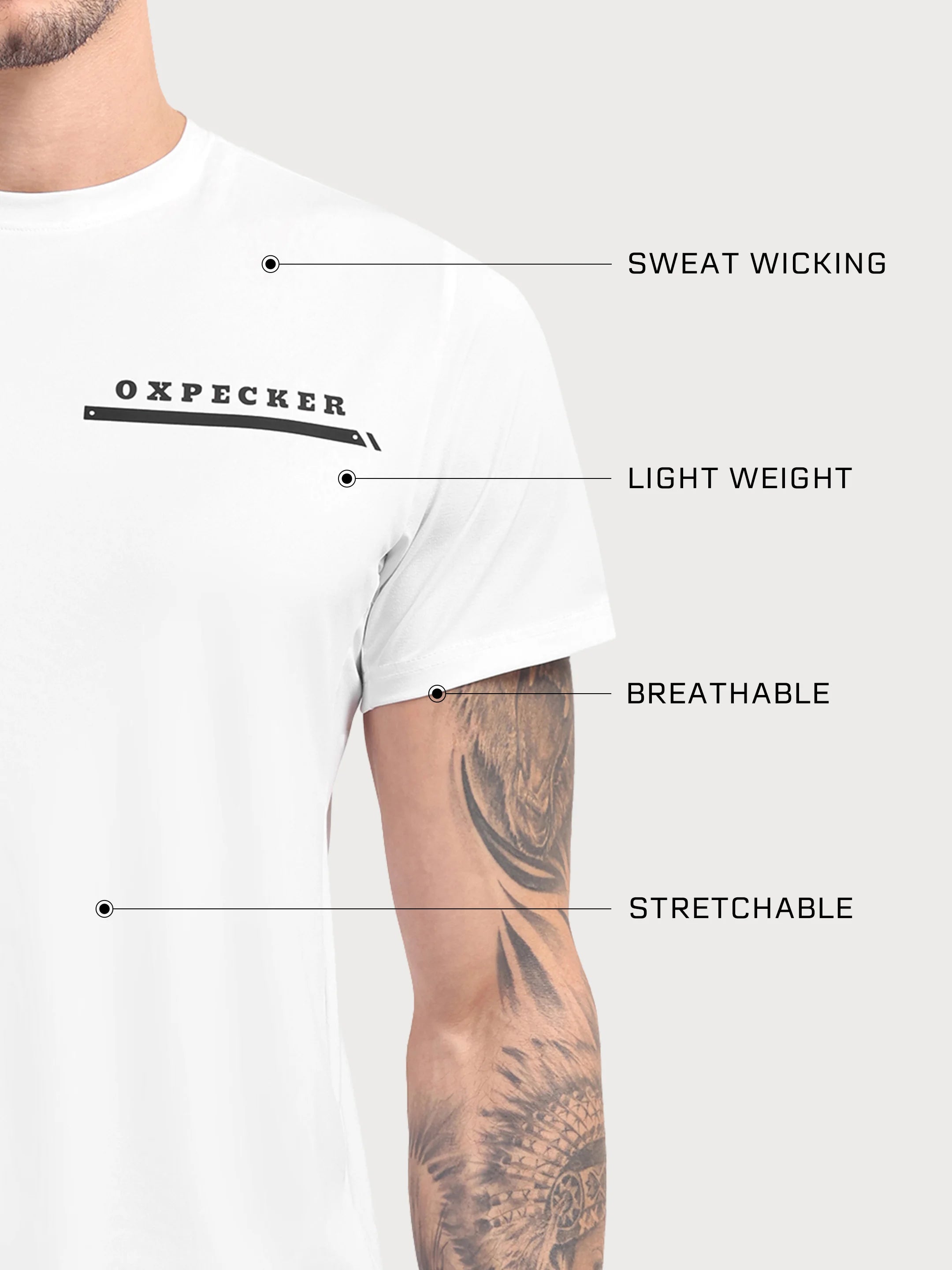 Swift Dry Tee White