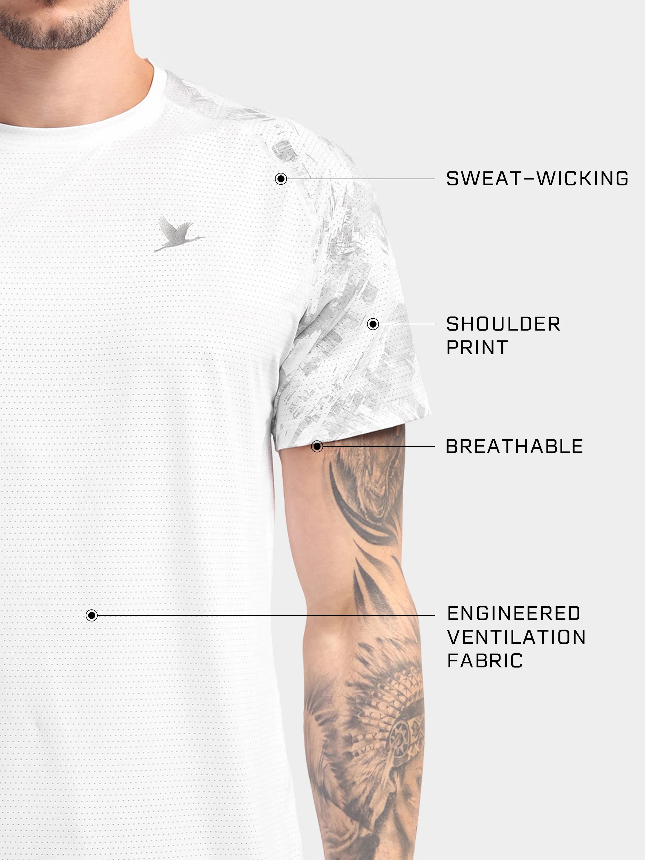 Ironpulse Tee White