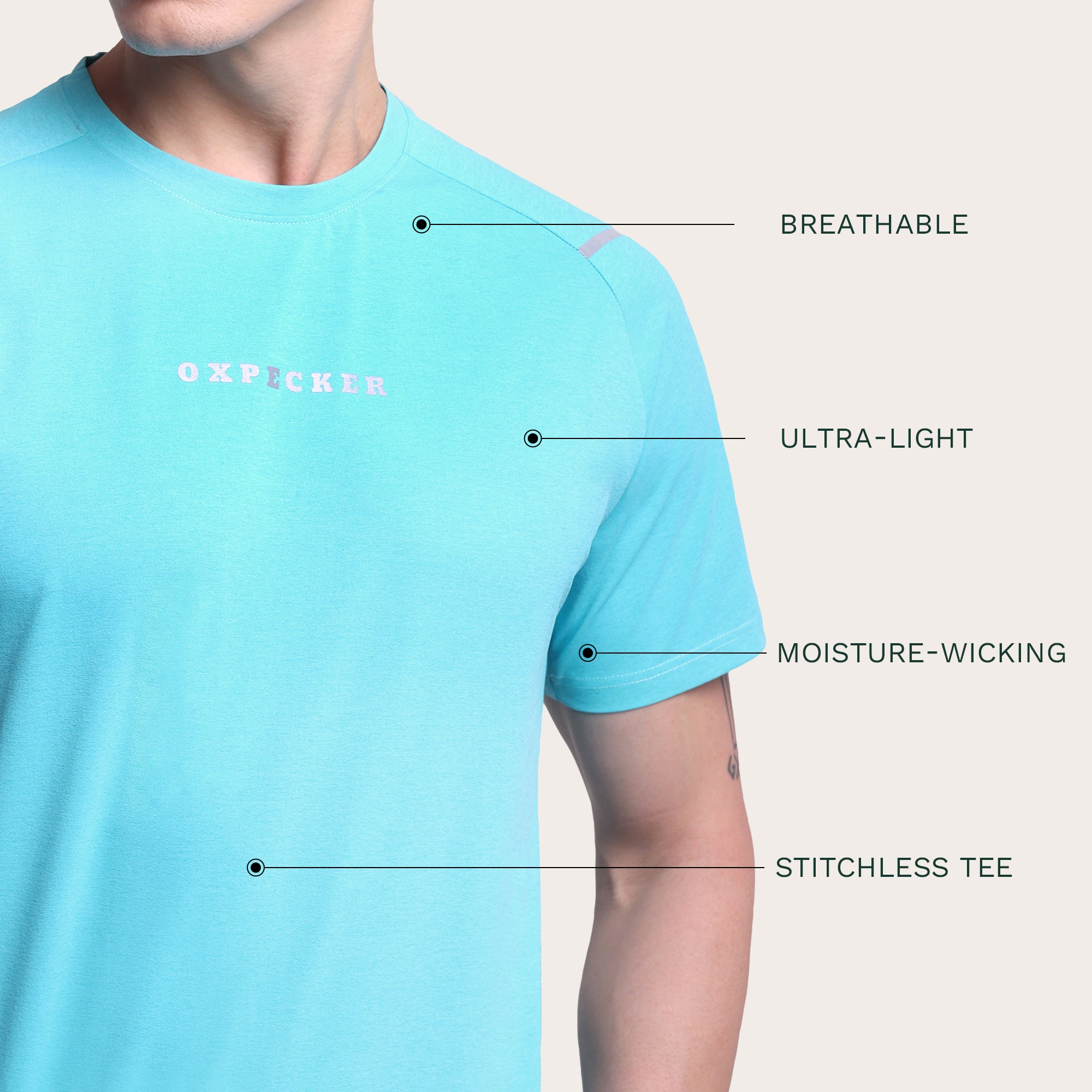 HypeWave Tee Sky