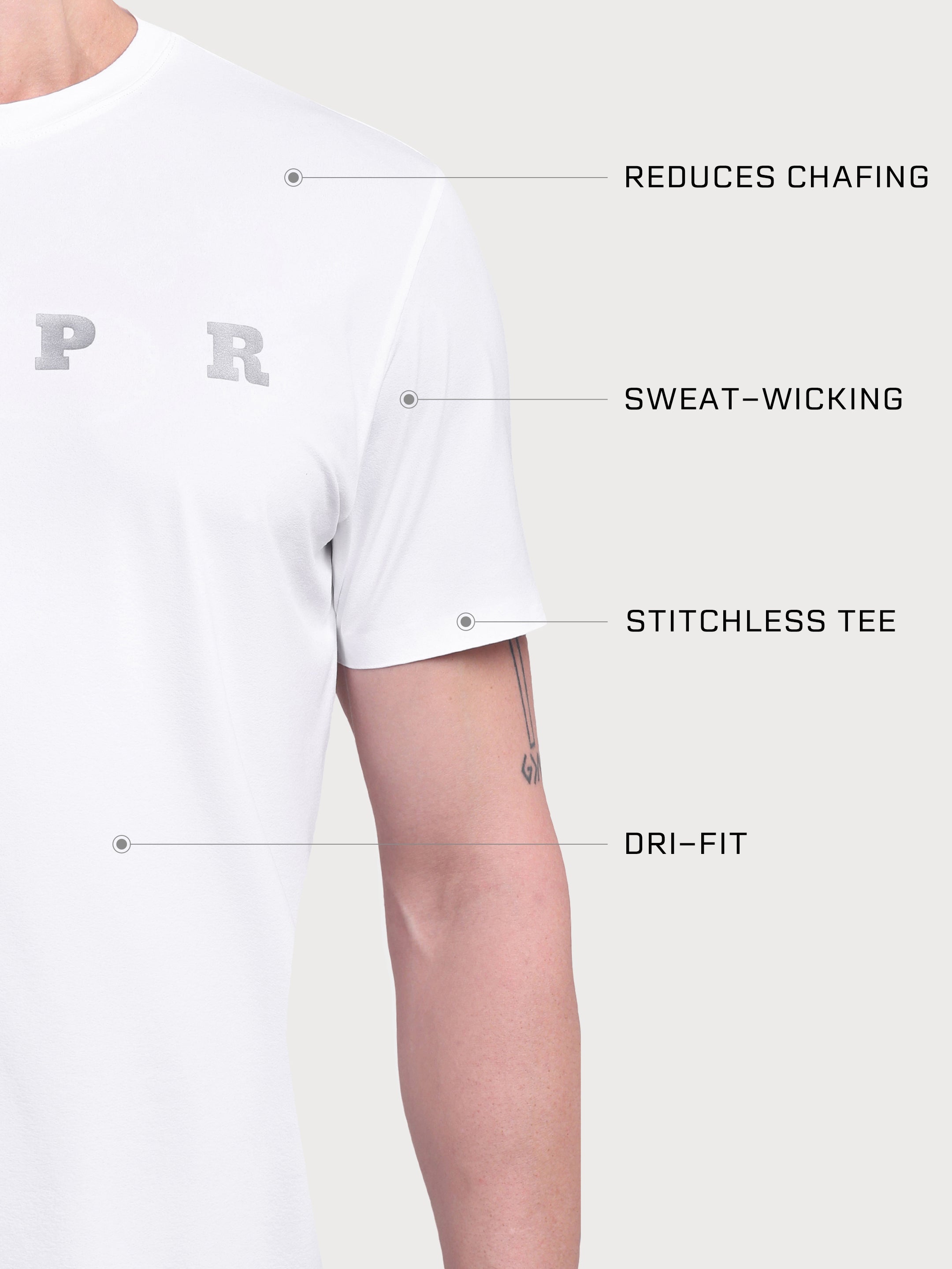 FlexFit Tee White