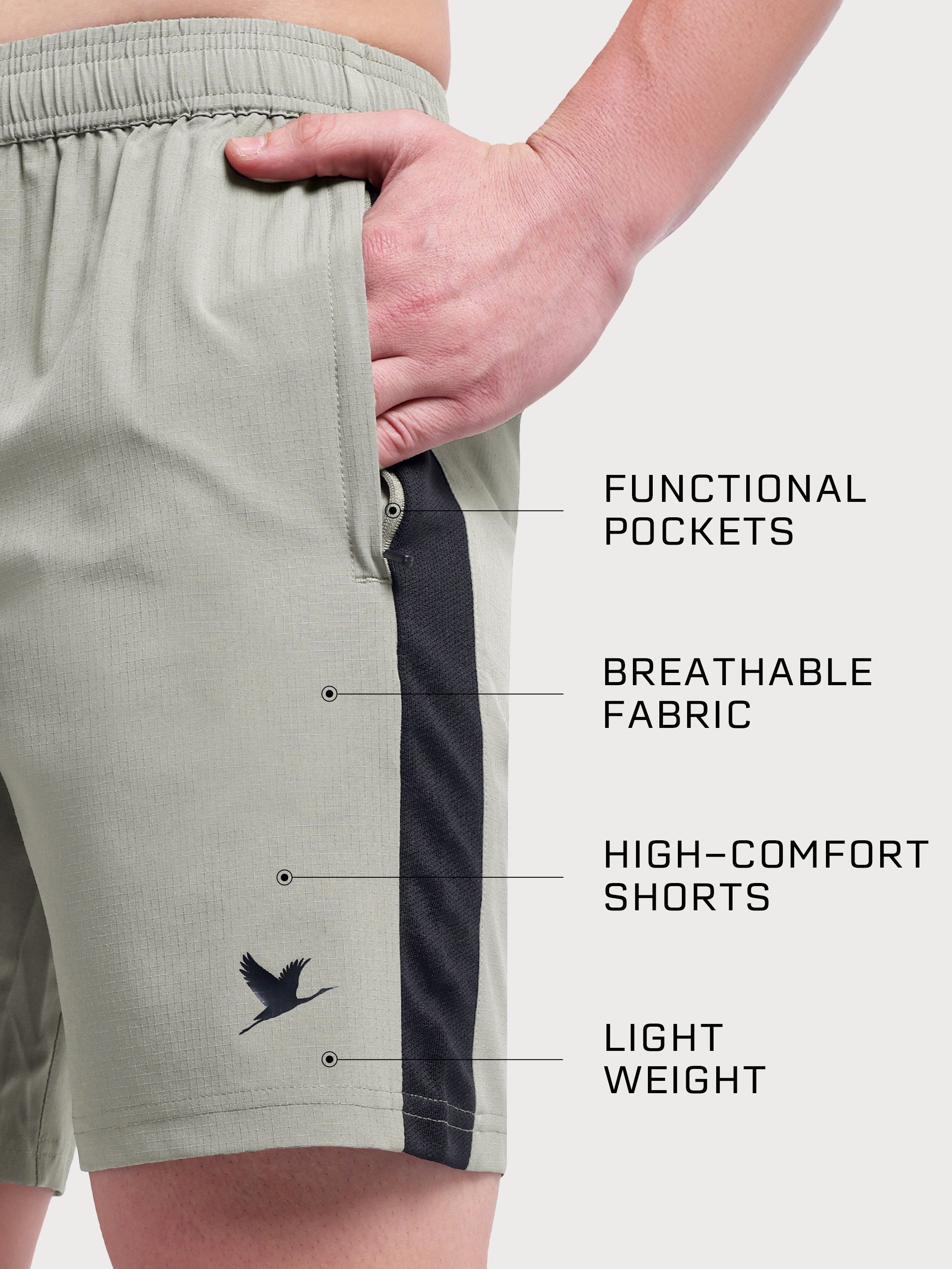 Vital Core Shorts Light Green
