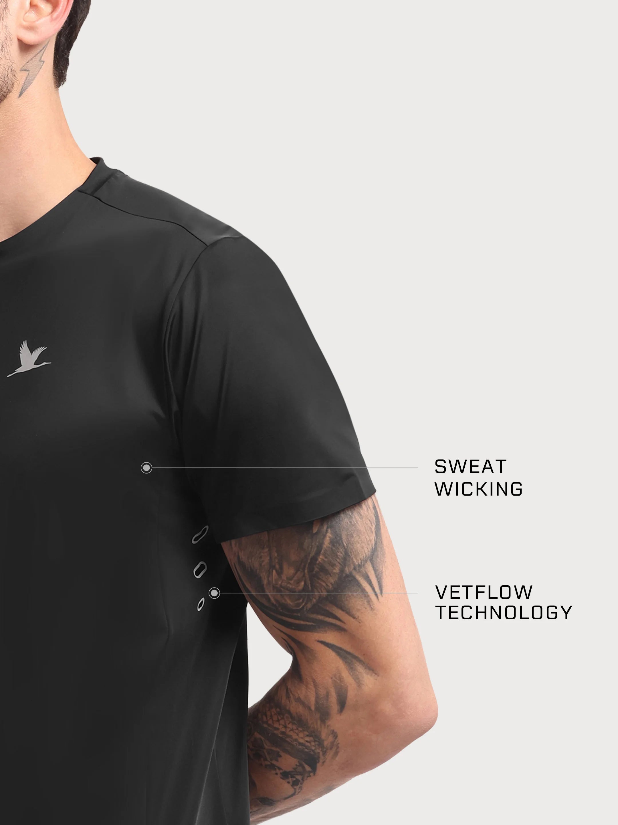 Muscle Forge Tee Black