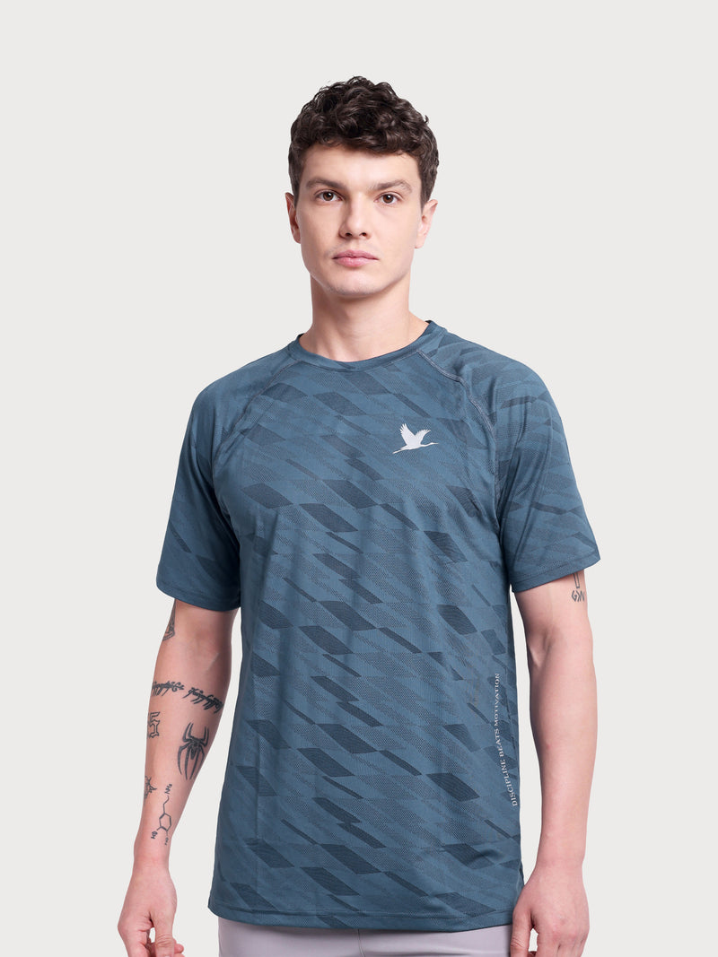 Drift Culture Tee Navy Blue