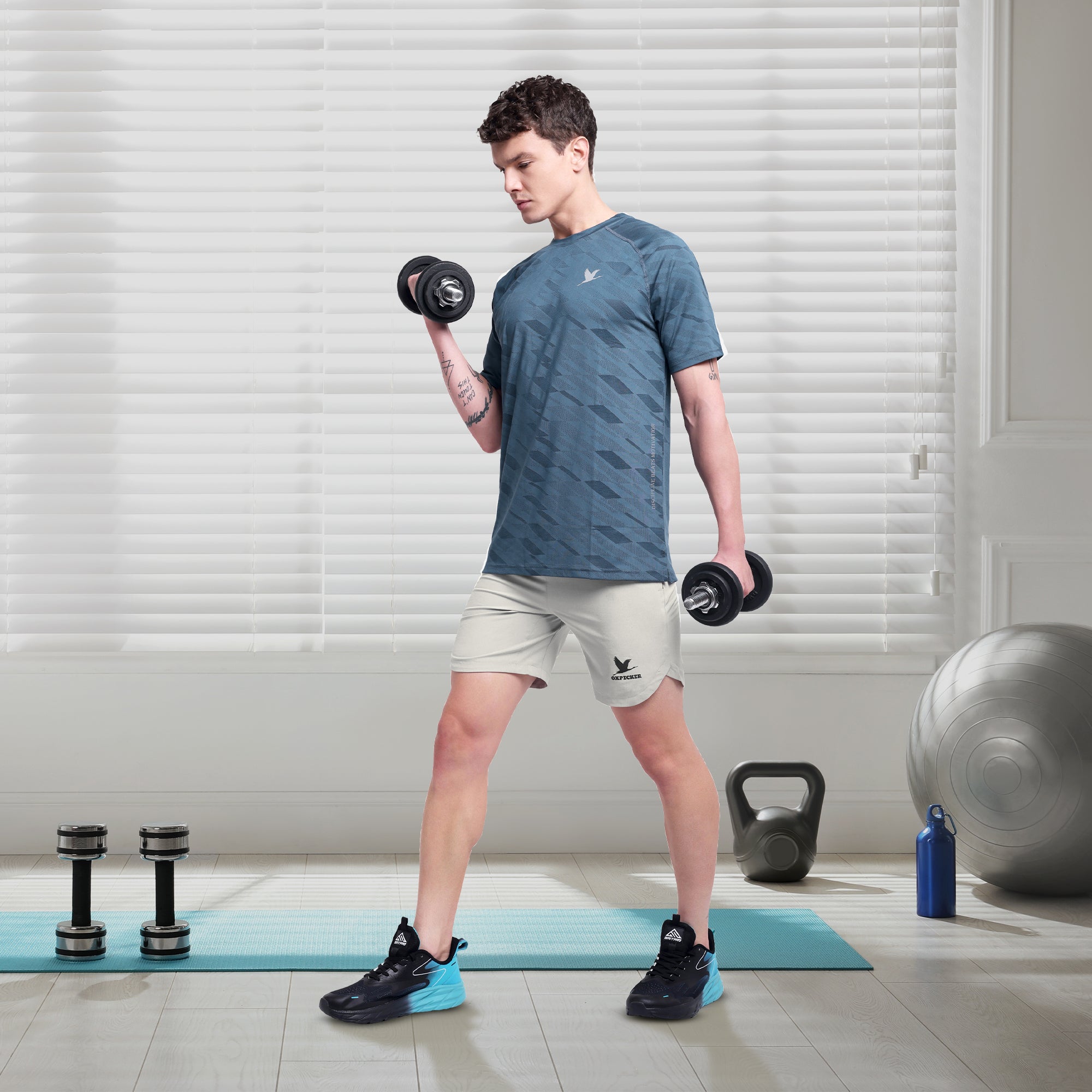 Ignition Shorts Light Grey