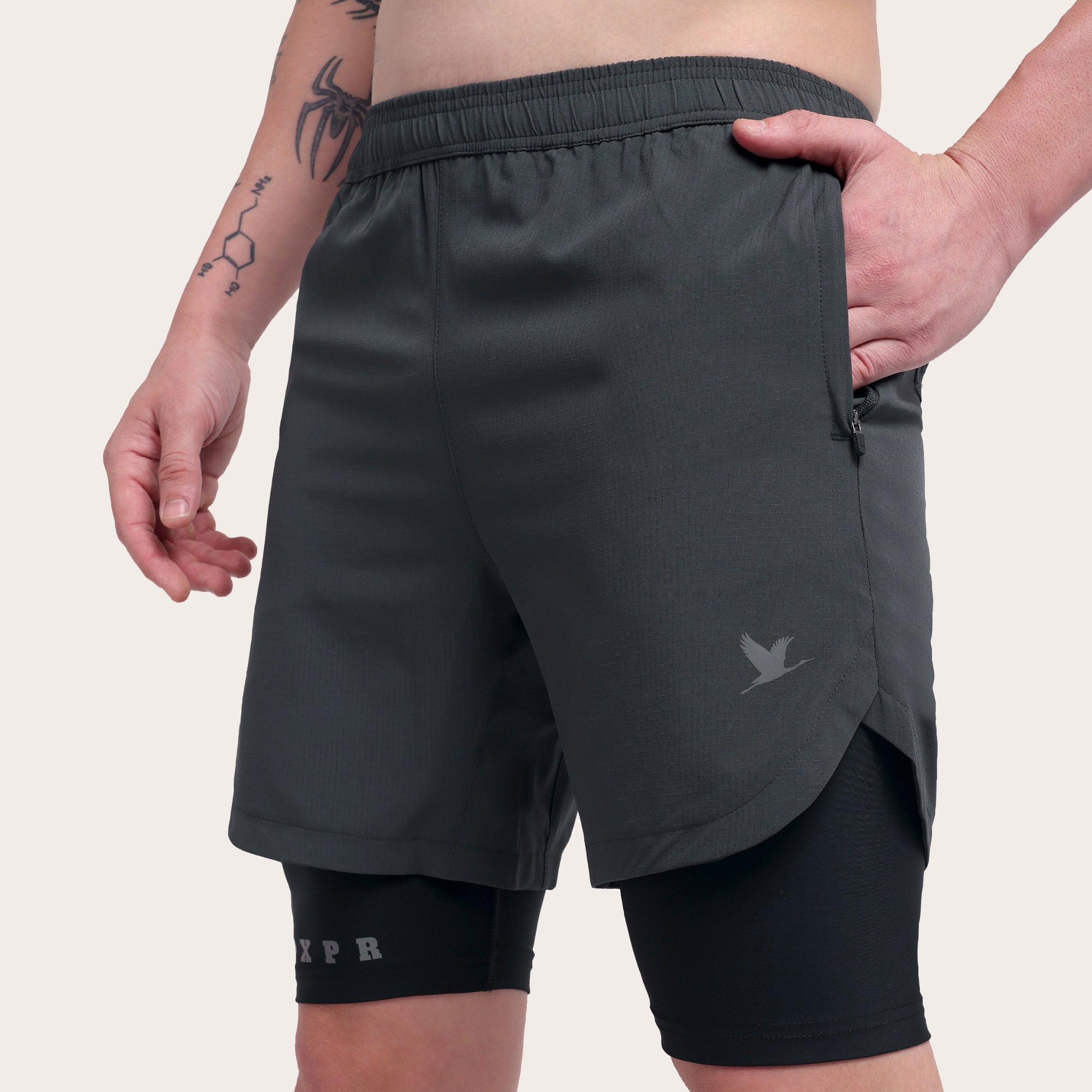 TitanFlex Shorts Dark Grey