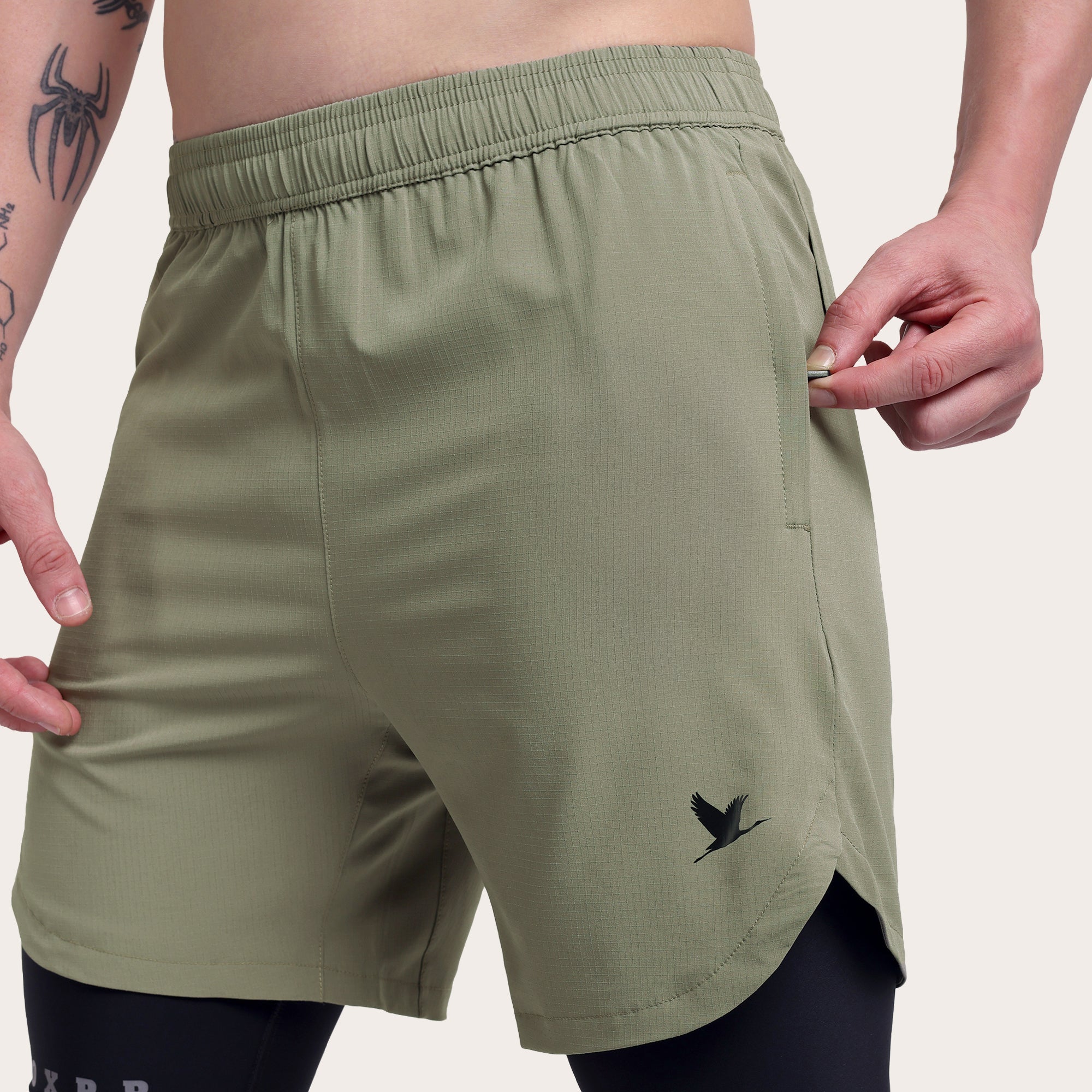TitanFlex Shorts Light Green