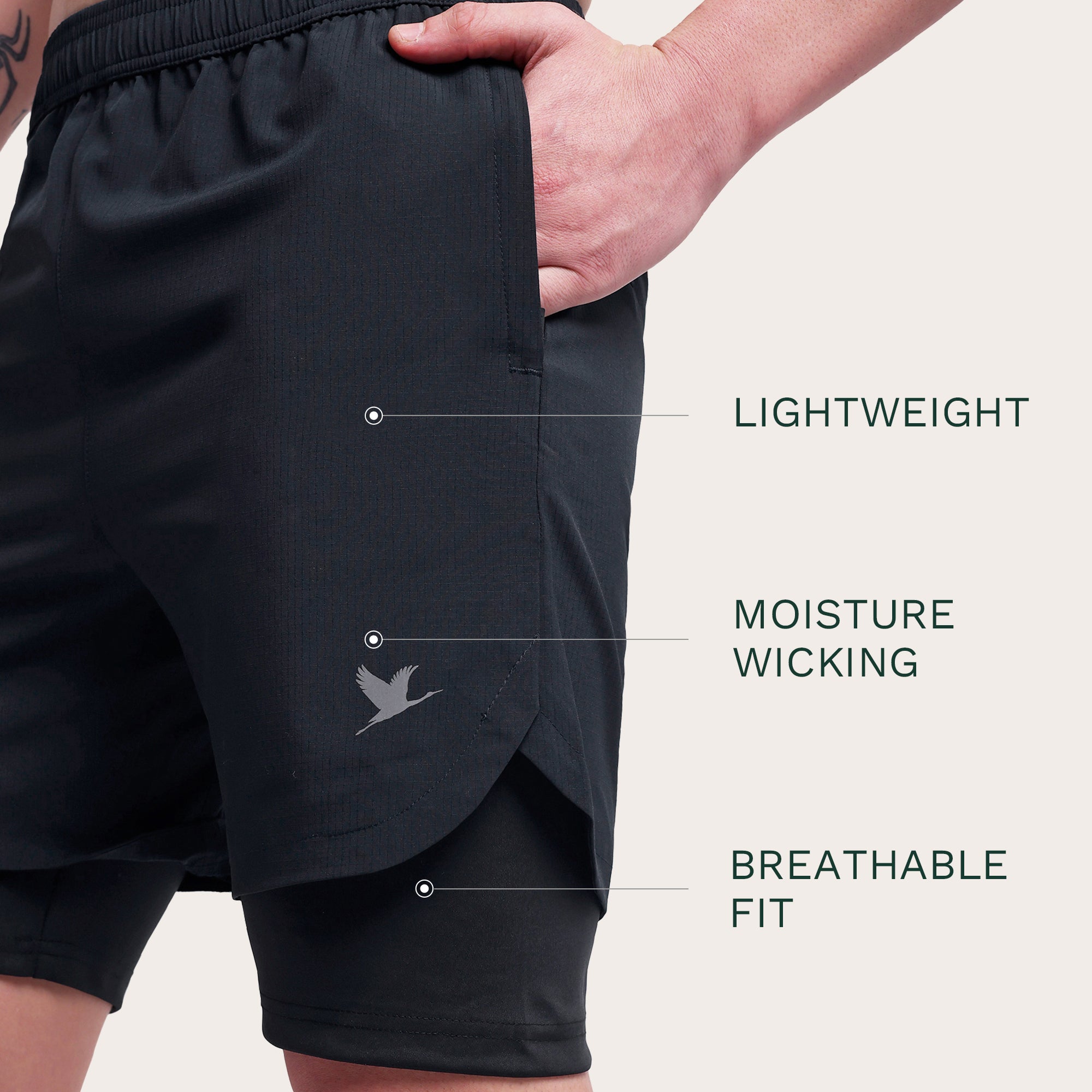 TitanFlex Shorts Navy Blue