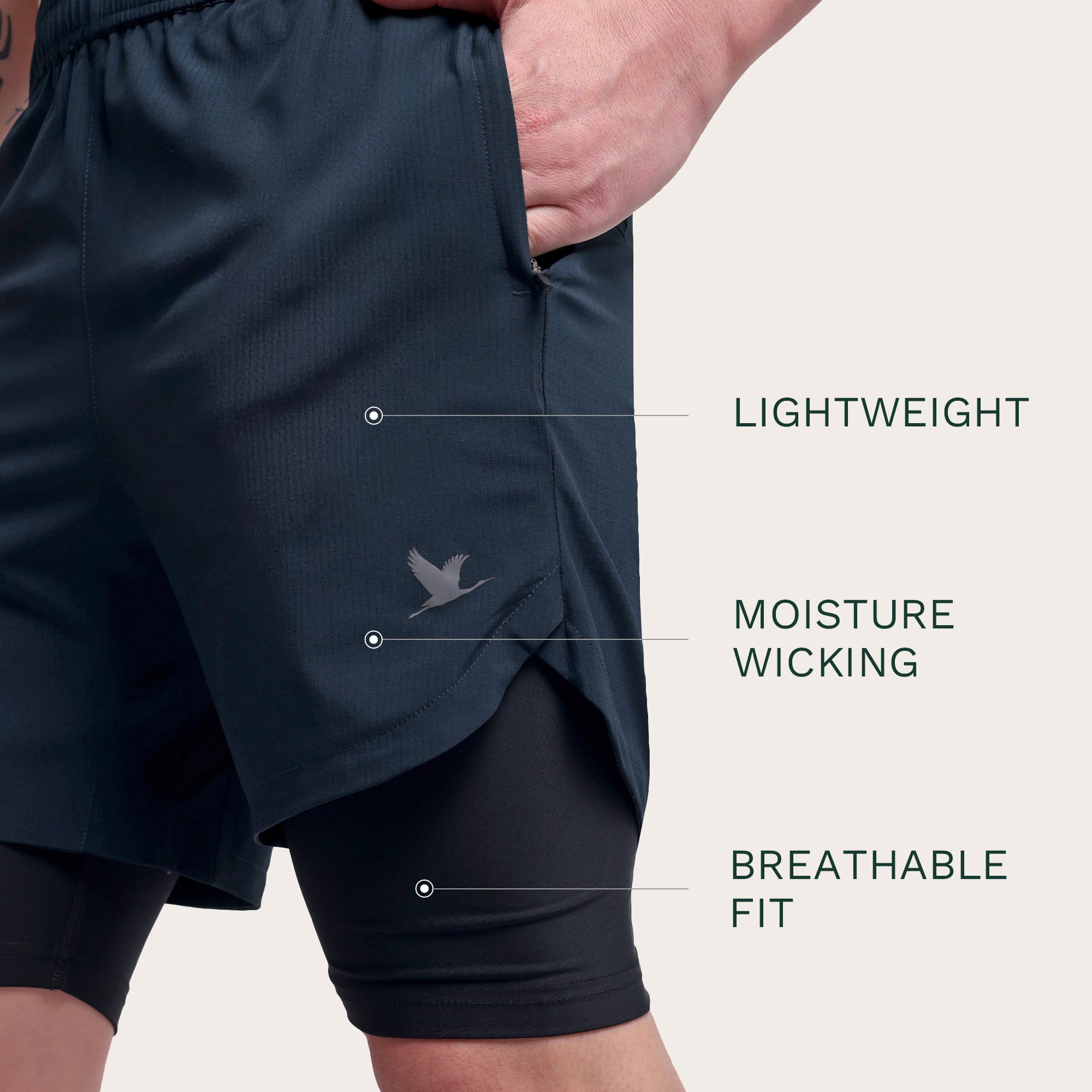 TitanFlex Shorts Airforce Blue